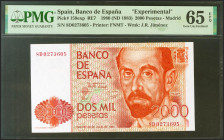 2000 Pesetas. 22 de Julio de 1980. Serie especial 8D. (Edifil 2021: 479c, Pick: 159exp). Extraordinariamente rara serie, para hacernos una idea de su ...