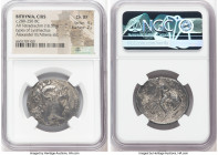 BITHYNIA. Cius. Ca. 280-250 BC. AR tetradrachm (30mm, 16.56 gm, 10h). NGC Choice XF 4/5 - 2/5. In the name and type of Lysimachus (AD 306-281 BC), aft...