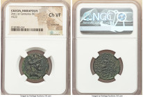 CILICIA. Hierapolis. Ca. 2nd-1st centuries BC. AE (22mm, 1h). NGC Choice VF, scratches. Turreted, veiled and draped bust of the city-goddess to right;...