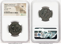 THRACE. Anchialus. Gordian III (AD 238-244) and Tranquillina. AE (27mm, 7h). NGC XF, smoothing, die shift. ΑΥΤ Κ Μ ΑΝΤ ΓΟΡΔΙΑΝΟC ΑΥΓ CΕΒ-ΤΡΑΝΚΥΛ/ΛΕΙΝΑ...