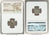 Sabina (AD 128-136/7). AR denarius (18mm, 6h). NGC Choice VF. Rome, ca. AD 130-133. SABINA AVGVSTA-HADRIANI AVG P P, diademed, draped bust of Sabina r...