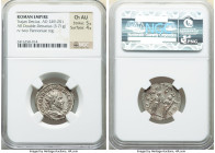 Trajan Decius (AD 249-251). AR antoninianus (21mm, 3.71 gm, 1h). NGC Choice AU 5/5 - 4/5. Rome, AD 249-251. IMP C M Q TRAIANVS DECIVS AVG, radiate and...