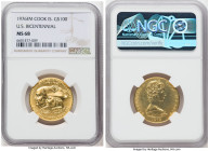 Elizabeth II gold "U.S. Bicentennial" 100 Dollars 1976-FM MS68 NGC, Franklin mint, KM16, Fr-3. 

HID09801242017

© 2022 Heritage Auctions | All Rights...