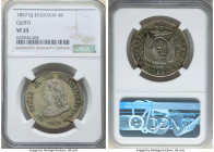 Republic 4 Reales 1857-GJ VF25 NGC, Quito mint, KM37. Flan defect at 5 & 10 o'clock. 

HID09801242017

© 2022 Heritage Auctions | All Rights Reserved