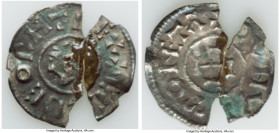 Kings of Wessex. Ecgberht (802-839) Broken Penny ND (828-839) Fine (Fragmented), S-1037?. 1.05gm. Sold with collectors tray tag. Ex. Historical Schola...