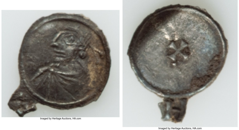 Kings of All England. Eadgar or Edward the Martyr Penny ND (959-978) Clipped, S-...