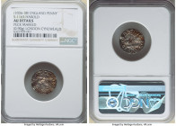 Kings of All England. Harold I (1035-1040) Penny ND (1036-1038) AU Details (Peck Marked) NGC, London mint, Cyneweald as moneyer, Jewel Cross type, S-1...