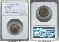 Stephen (1135-1154) Penny ND (1145-1150) AU Details (Scratches) NGC, Norwich mint, Randolf as moneyer, Cross and Piles type, S-1281, N-879. 1.34gm. So...