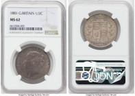 Victoria 1/2 Crown 1881 MS62 NGC, KM756, S-3889. Pewter gray tone with small lamination on forehead. 

HID09801242017

© 2022 Heritage Auctions | All ...