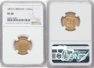 Victoria gold 1/2 Sovereign 1872 VF30 NGC, KM735.2, Fr-389f. 

HID09801242017

© 2022 Heritage Auctions | All Rights Reserved