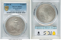 Victoria Trade Dollar 1901-B MS62 PCGS, Bombay mint, KM-T5, Prid-11. 

HID09801242017

© 2022 Heritage Auctions | All Rights Reserved