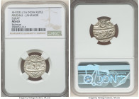 Mughal Empire. Muhammad Jahangir Rupee AH 1031 Year 16 (1621/1622) MS63 NGC, Surat mint. Bahman. Silver-gray patina with sandy textured surfaces. 

HI...