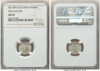 Travancore. Rama Varma VI Fanam ME 1099 (1923/4) MS65 NGC, KM51. Bold strike and fully lustrous. 

HID09801242017

© 2022 Heritage Auctions | All Righ...