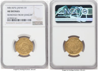 Meiji gold 5 Yen Year 8 (1875) AU Details (Removed From Jewelry) NGC, KM-Y11a. 

HID09801242017

© 2022 Heritage Auctions | All Rights Reserved