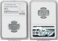 Culion Island. USA Administration - Leper Colony 1/2 Centavo Token 1913 MS63 NGC, KM1. 

HID09801242017

© 2022 Heritage Auctions | All Rights Reserve...