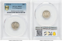 USA Administration 10 Centavos 1919-S MS63 PCGS, San Francisco mint, KM169. A delightfully lustrous and untoned example. 

HID09801242017

© 2022 Heri...