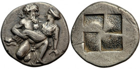 Thrace, Thasos, drachm, 463-411 B.C.