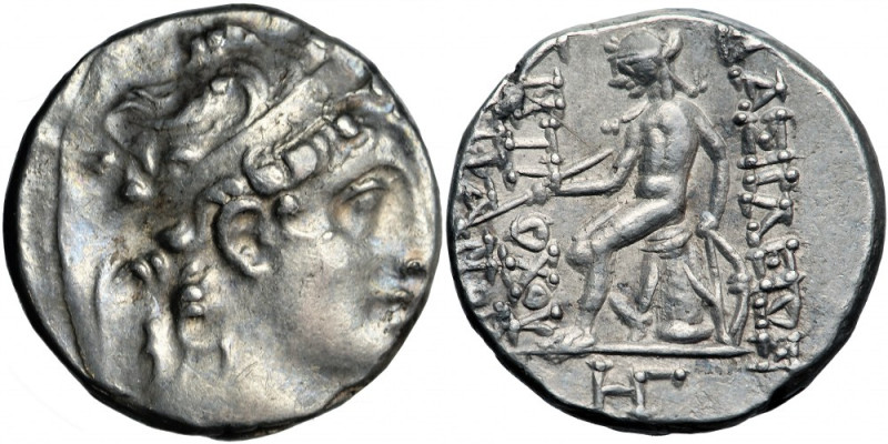SELEUCID KINGS of SYRIA. Interregnum at Antioch. 146/5 BC. AR Drachm. Antioch mi...
