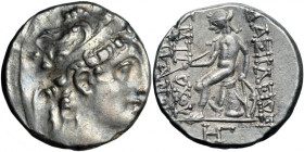 SELEUCID KINGS of SYRIA. Interregnum at Antioch. 146/5 BC. AR Drachm. Antioch mint. Struck in the name of Antiochus IV Epiphanes 5