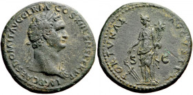 Roman Imperial, Domitian (81-96), AE As, AD 86-86, mint of Rome