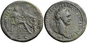 Roman Imperial, Domitian (81-96), AE dupondius, AD 86, mint of Rome