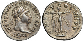 Roman Empire, Trajan (98-117), AR Denarius, AD 102-103. mint of Rome