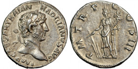 Roman Imperial, Hadrian (117-138), AR Denarius, AD 121, mint of Rome