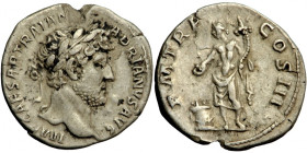 Roman Imperial, Hadrian (117-138), AR Denarius, AD 122, mint of Rome