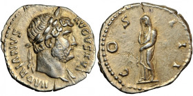 Roman Imperial, Hadrian (117-138), AR Denarius, AD 125-128, mint of Rome