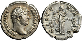 Roman Imperial, Hadrian (117-138), AR Denarius, Rome mint, AD 134-138