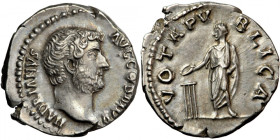 Roman Imperial, Hadrian (117-138), AR Denarius, AD 137, mint of Rome
