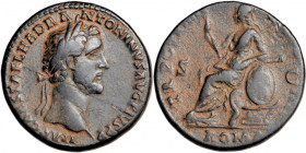 Roman Imperial, Antoninus Pius (138-161), AE sestertius, AD 150-151, Rome mint.