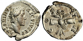 Roman Imperial, Antoninus Pius (138-161), AR Denarius, AD 145-147, Rome mint.