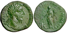 Roman Imperial, Marcus Aurelius (161-180), AE Sestertius, Rome mint, AD. 171.