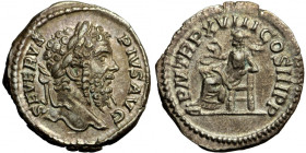 Roman Imperial, Septimius Severus (193-211), AR denarius, AD 209, Rome mint.