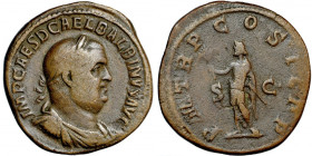 Roman Imperial, Balbinus (238), AE Sestertius, AD 238, Rome mint.