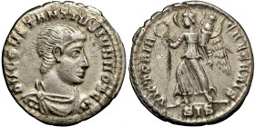 Roman Imperial, Constantius Gallus, AR siliqua, AD 350-351, Siscia mint.