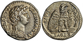 Roman Provincial, Syria, Nero (54-68), AR Tetradrachm dated RY 10 and year 112 of the Caesarean Era (AD 63/64), Antioch mint.