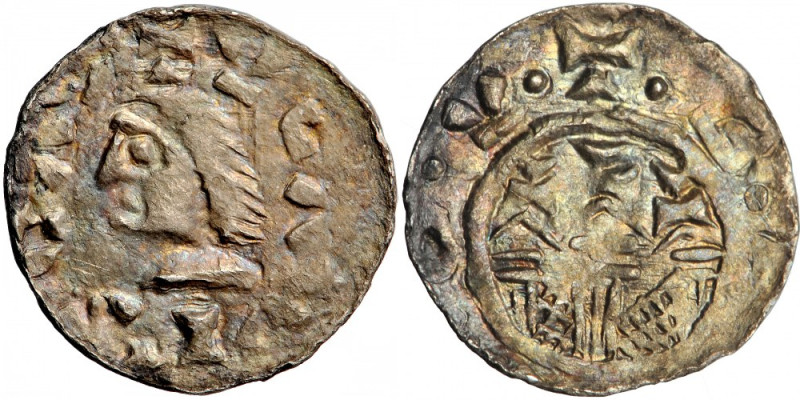 Poland, Wladislaus I Herman, penny, Cracow, 1079-1102 Silver, 0.40 g, 13.6 mm. K...