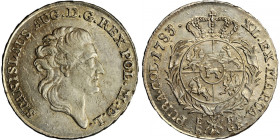 Stanislaus Augustus, Crown of Poland, double złoty 1783/2, Warsaw