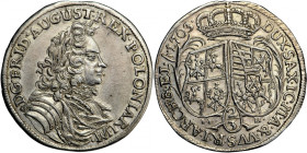 Saxony, Frederick Augustus I (King Augustus II of Poland), gulden 1703, Dresden, J. L. Holland