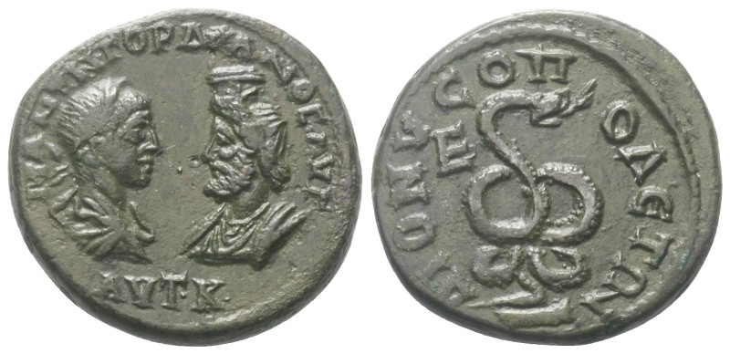 Moesia Inferior. Dionysopolis. Gordianus III. (238 - 244 n. Chr.) und Serapis.
...