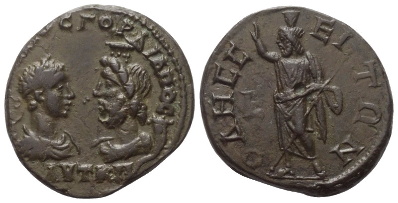 Moesia Inferior. Odessos. Gordianus III. (238 - 244 n. Chr.) und Serapis.

 Br...