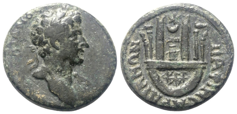 Lydien. Sardeis. Hadrianus (117 - 138 n. Chr.).

 Bronze.
Vs: Büste des Hadri...