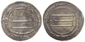 Abbasiden. ar-Rashid (170 - 193 H. / 786 - 809).

 Dirham (Silber). 189 H. Madinat as-Salam.
Vs: Im Zentrum erster Teil der Shahadah; außen Münzstä...