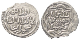 Germiyan. Süleyman Shah (762 - 789 H. / 1387 - 1390).

 Akce (Silber). Ohne Jahr. Ohne Münzstätte.
Vs: Erster Teil der Shahadah, darunter Mehmed Be...