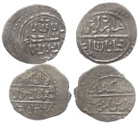 Osmanen. Murad I. (763 - 791 H. / 1362 - 1389).

 Akce (Silber).
Typ I.

Dazu Mehmed Celebi, Amasya 808 H.

Lot (2 Stück).

17-18 mm; 1,09-1,...
