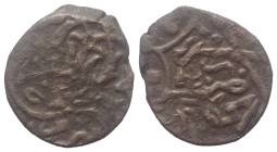 Osmanen. Selim I. (918 - 926 H. / 1512 - 1520).

 Mangir (Kupfer). Ohne Jahr. Cemiskezek.
Vs: Ornament.
Rs: Münzstätte.

19 mm. 2,85 g. 

Dama...