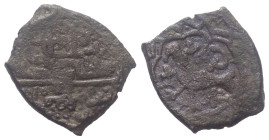 Osmanen. Süleyman I. (926 - 974 H. / 1520 - 1566).

 Mangir (Kupfer). Ohne Jahr. Amid.
Vs: Name, Titel und Münzstätte.
Rs: Vogel nach links.

16...