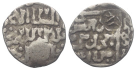 Goldene Horde (Juchiden). Jani Beg / Djanibek Khan (742 - 758 H. / 1341 - 1357).

 Dang (Silber). Saray al-Djadid.
Vs: Name und Titulatur.
Rs: Mün...